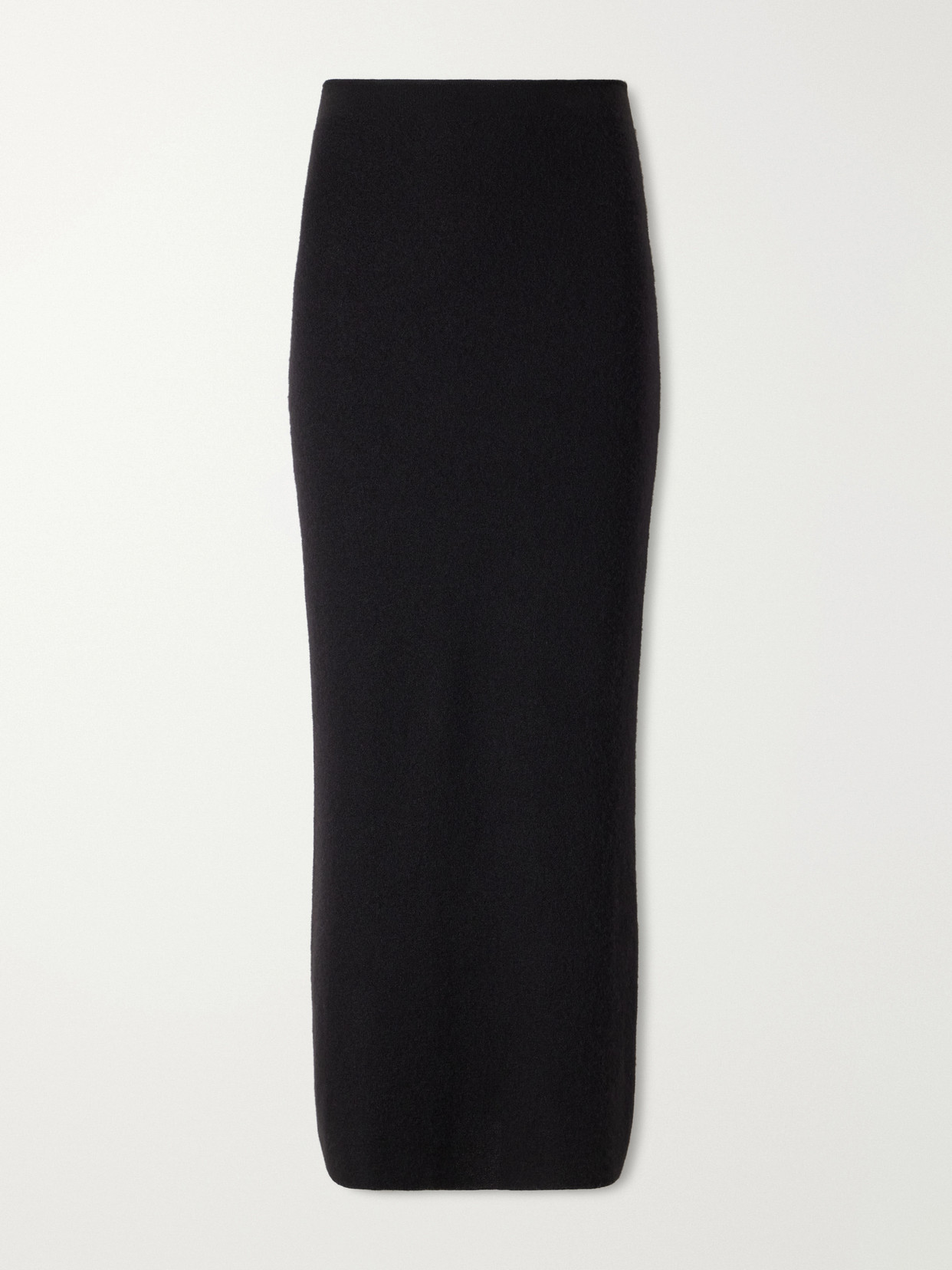 The Row - Perna Cashmere Midi Skirt - Black