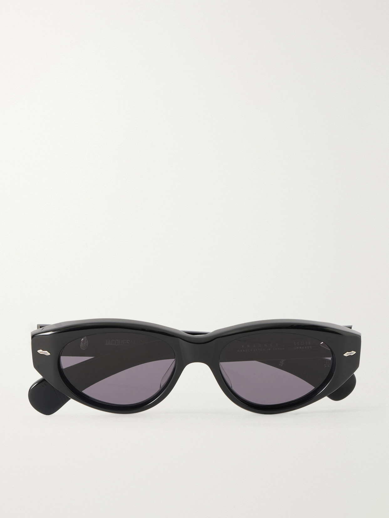 Jacques Marie Mage Krasner Cat-eye Acetate Sunglasses In White