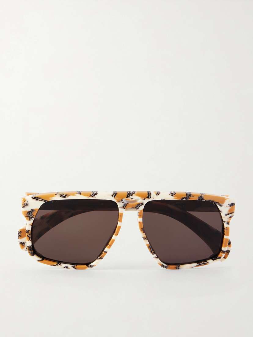 Jacques Marie Mage Neptune Aviator-style Acetate Sunglasses