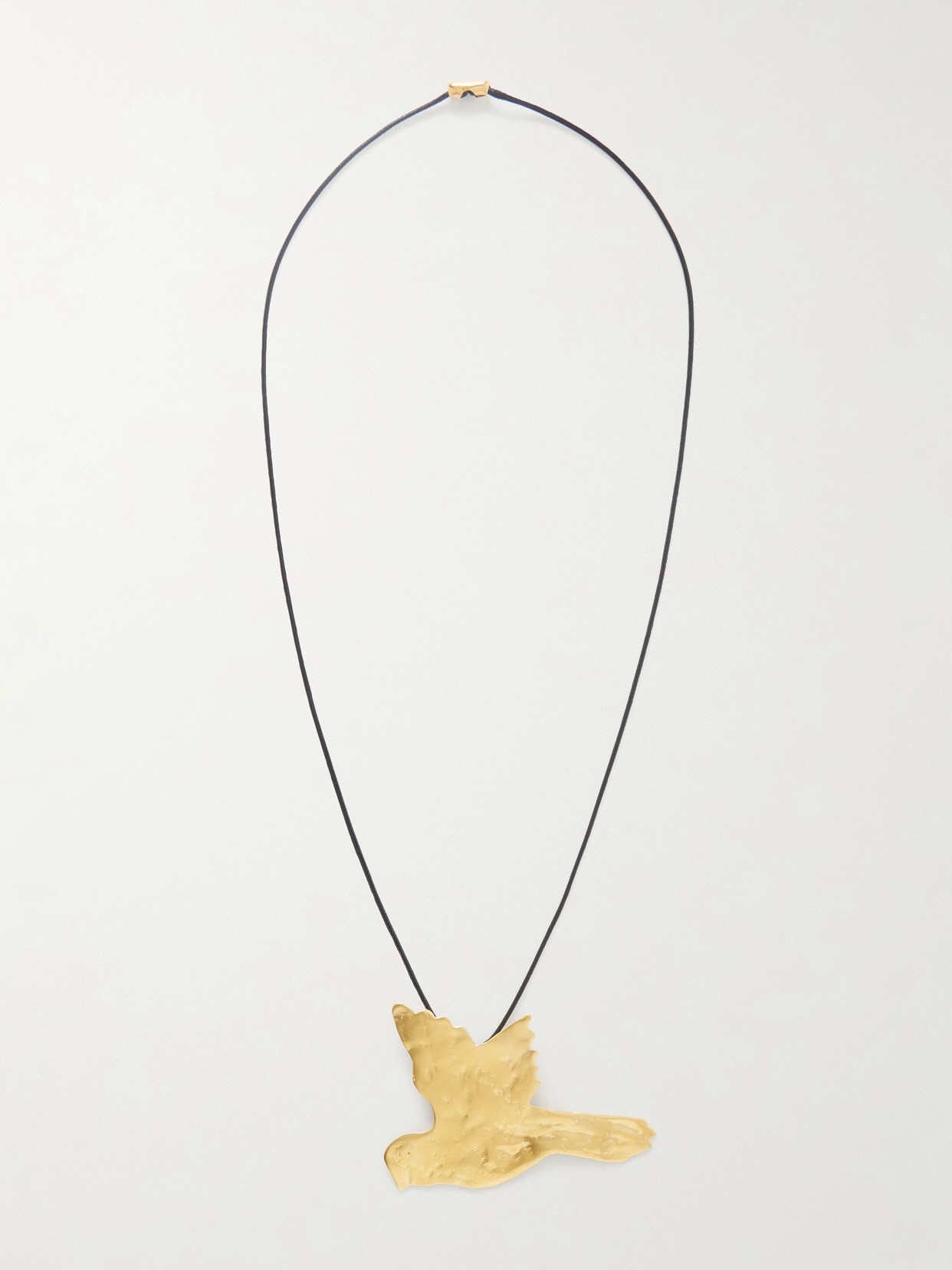 Ysso Siren Gold-tone Cord Necklace In Neutral