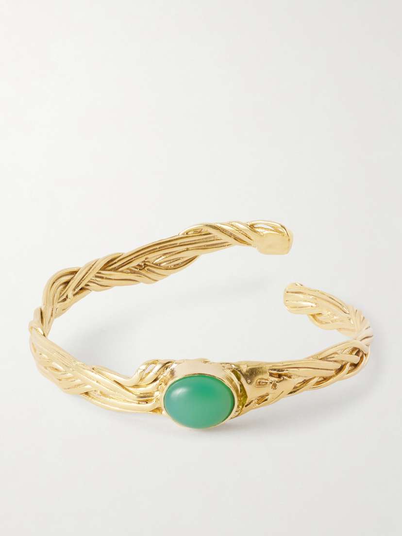 YSSO Delphi Gold Plated Bangle