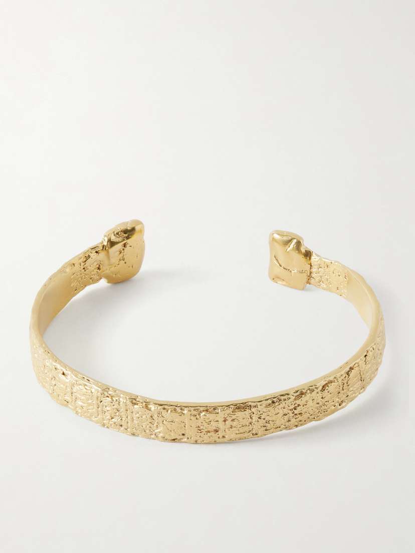 YSSO Labyrinth Gold-plated Cuff