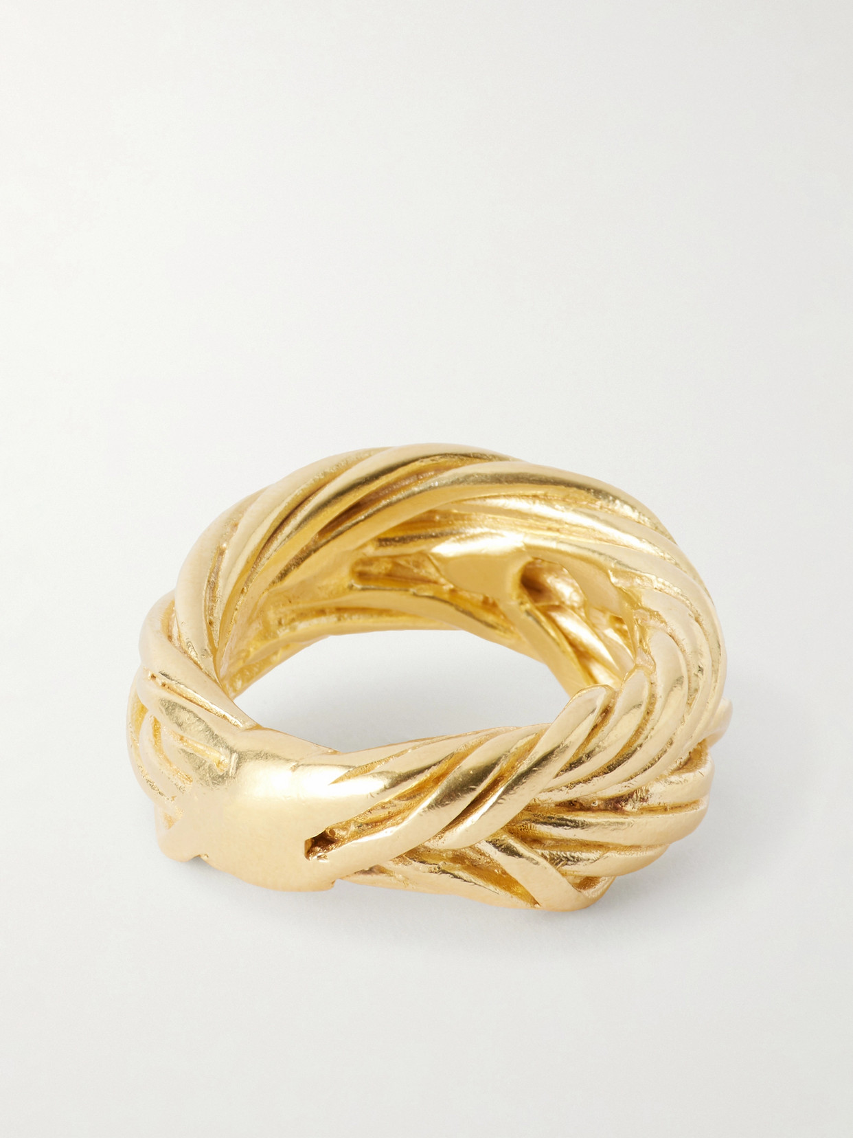 Ysso Ida Gold Plated Ring In Gold