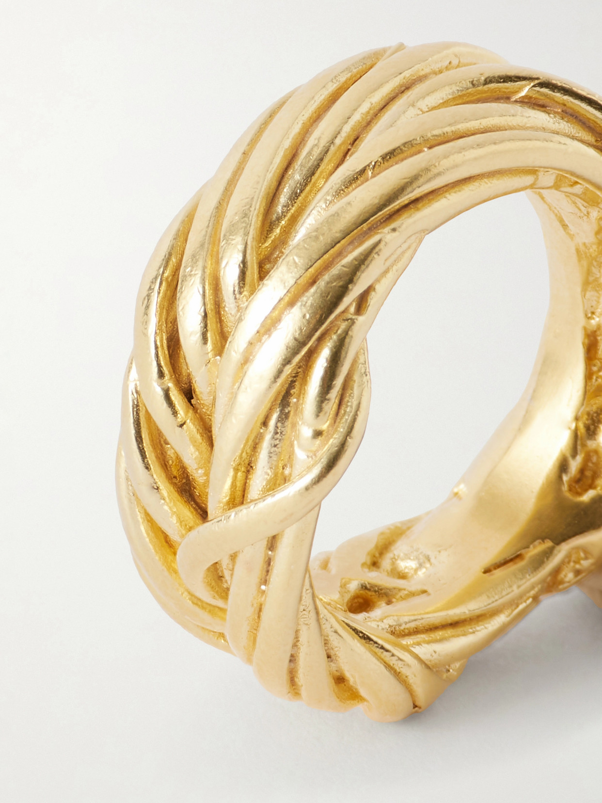 Ysso Ida Gold Plated Ring In Gold