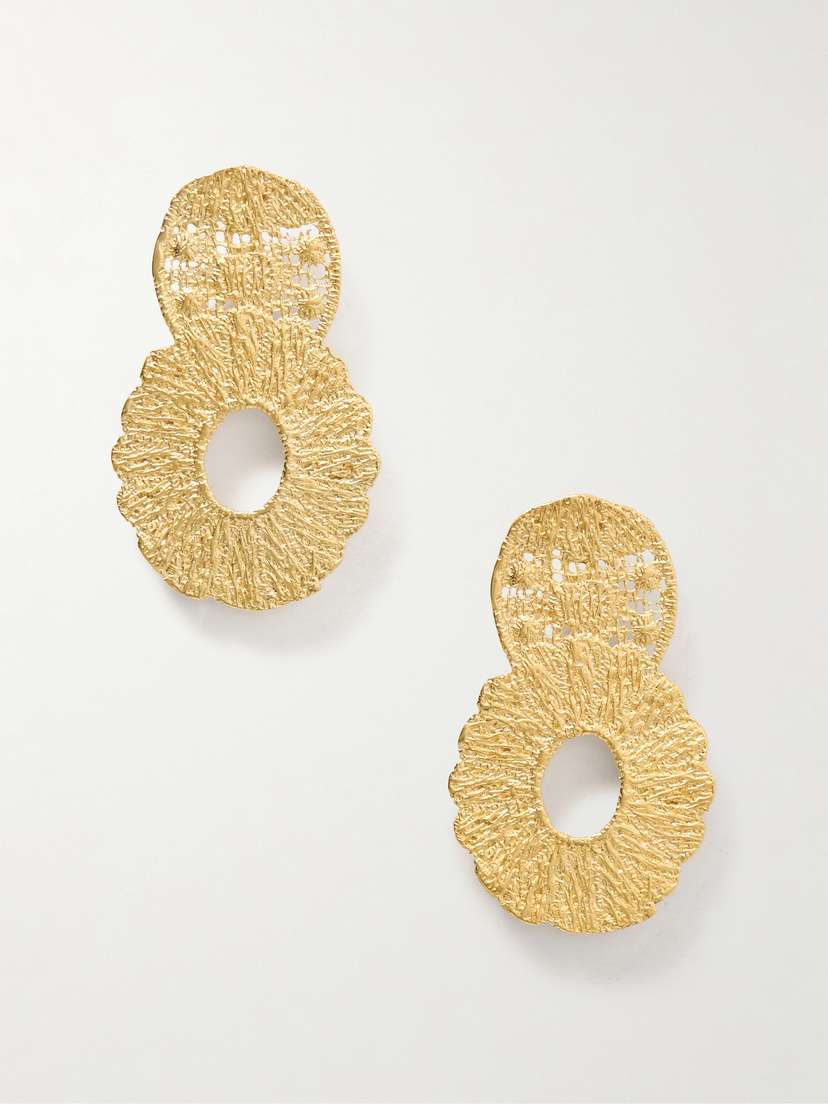 YSSO Amaryllis Gold-plated Earrings