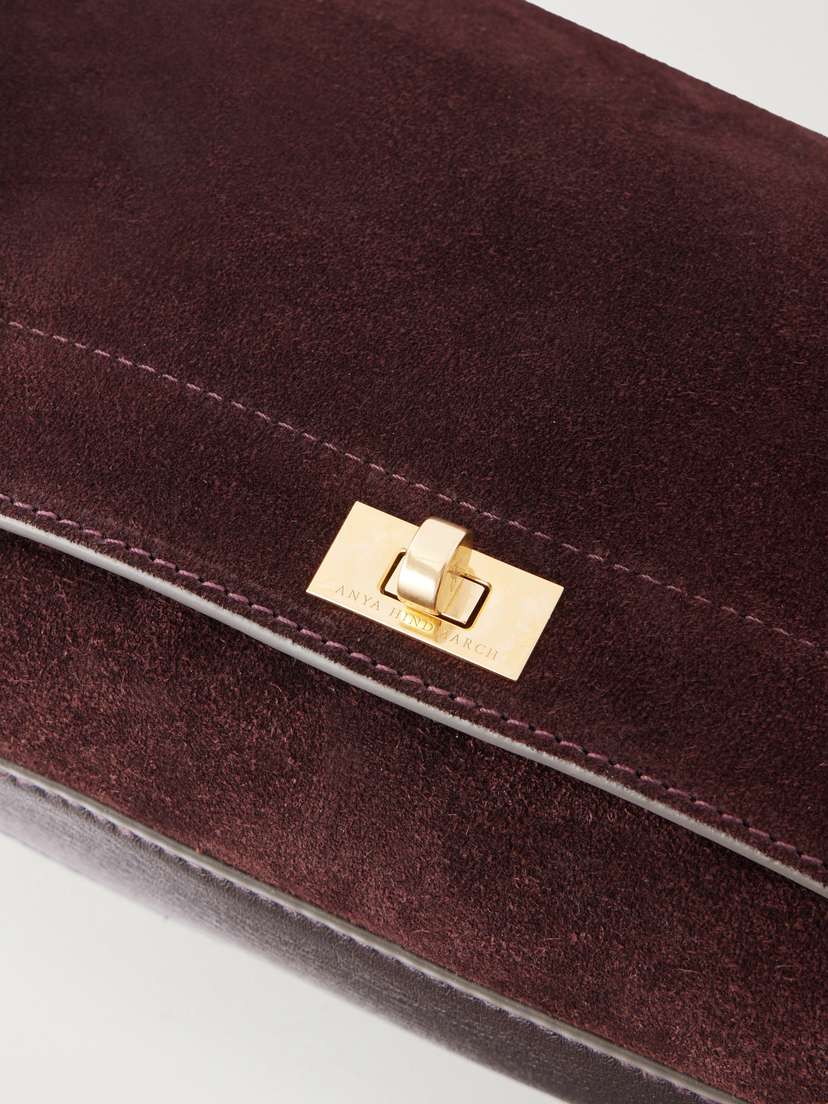 Anya Hindmarch Mortimer Suede Leather Bag | Thumbnail 5