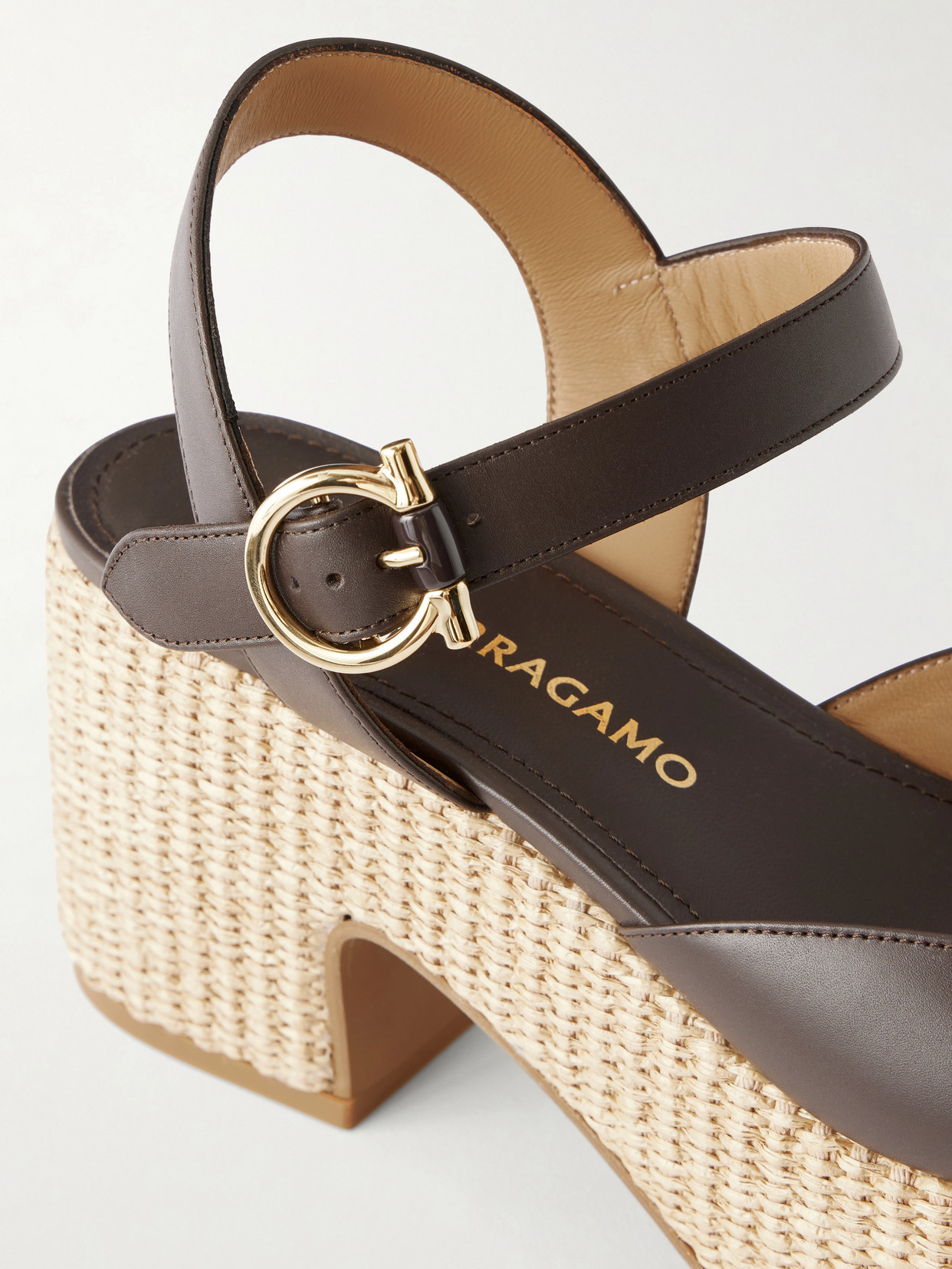 Nerea 90 Leather Platform Sandals