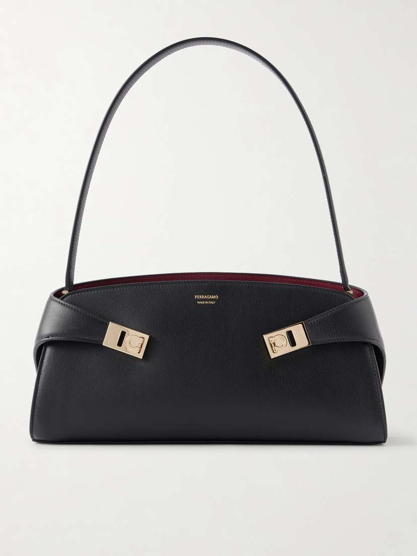 Ferragamo Hug Leather Shoulder Bag | Thumbnail 7 Ferragamo Hug Leather Shoulder Bag | Thumbnail 7