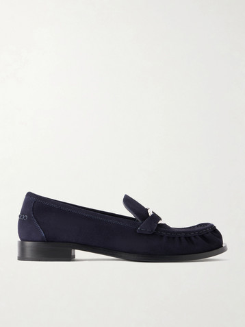 Ferragamo Maryan suede loafers