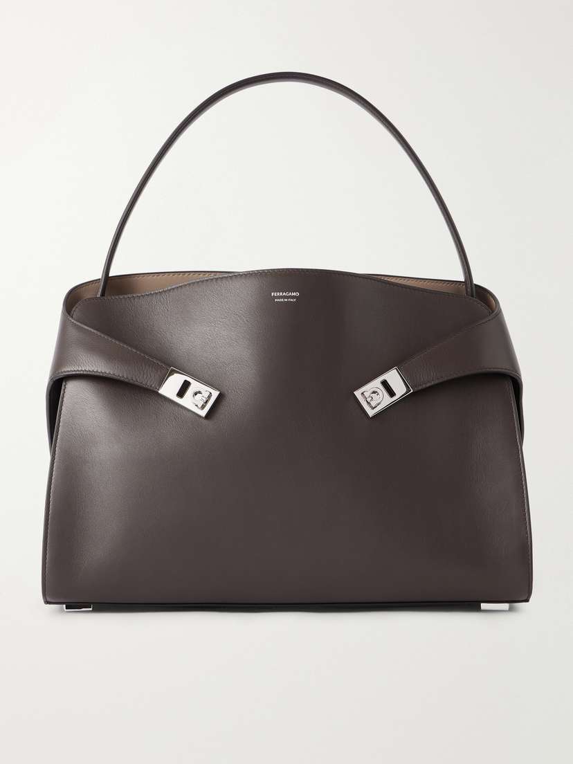 Ferragamo Hug Medium Leather Tote | Thumbnail 7 Ferragamo Hug Medium Leather Tote | Thumbnail 7