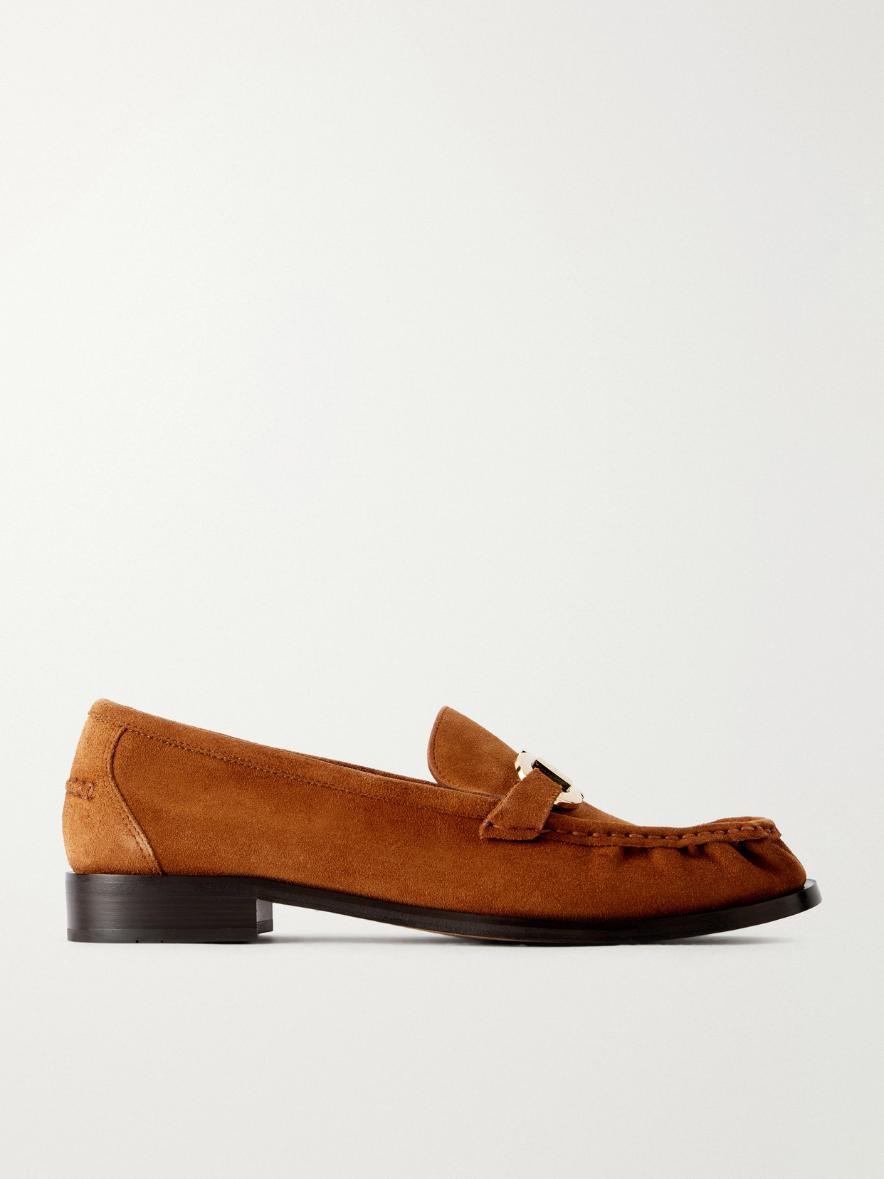 Ferragamo - Maryan Suede Loafers - Brown