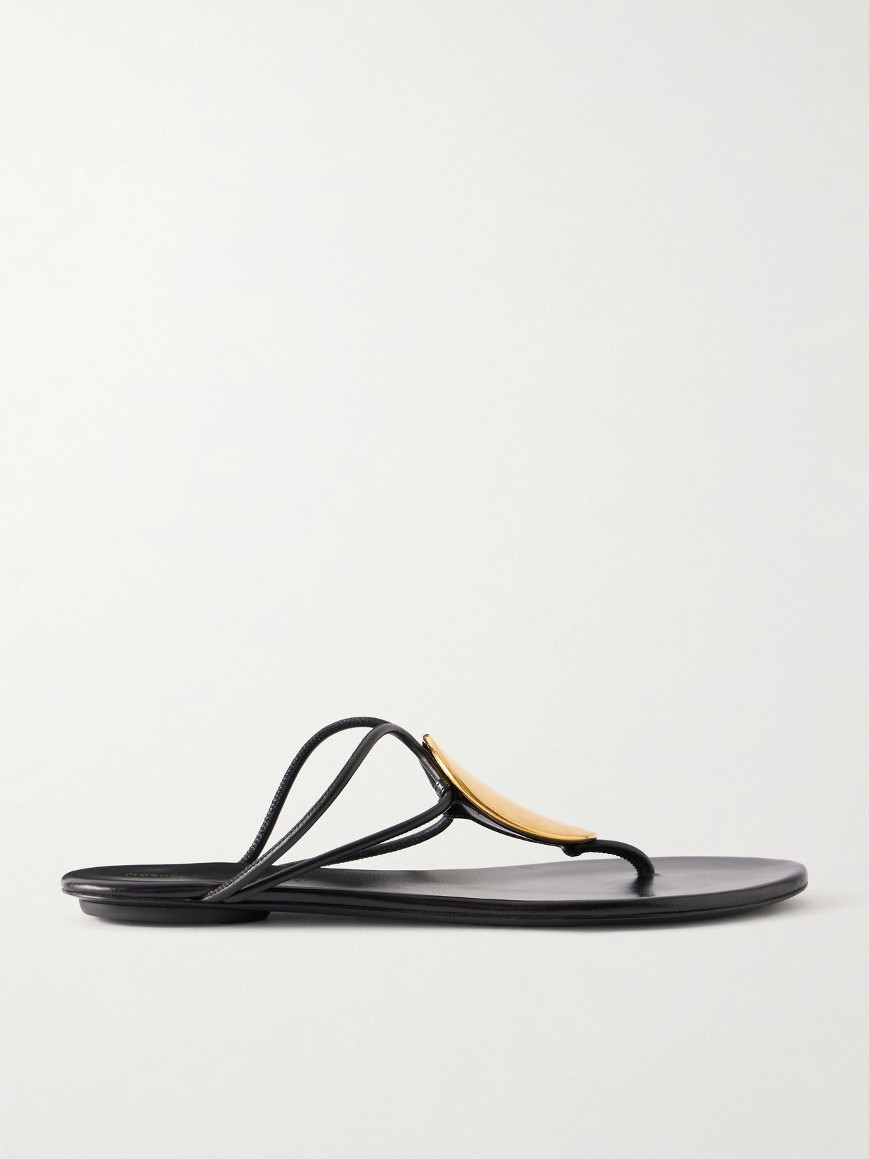 Proenza Schouler - Uma Embellished Leather Sandals - Black