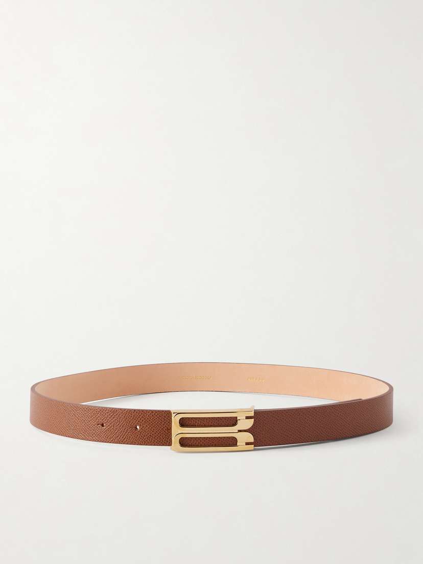Victoria Beckham Dorian Frame Leather Belt
