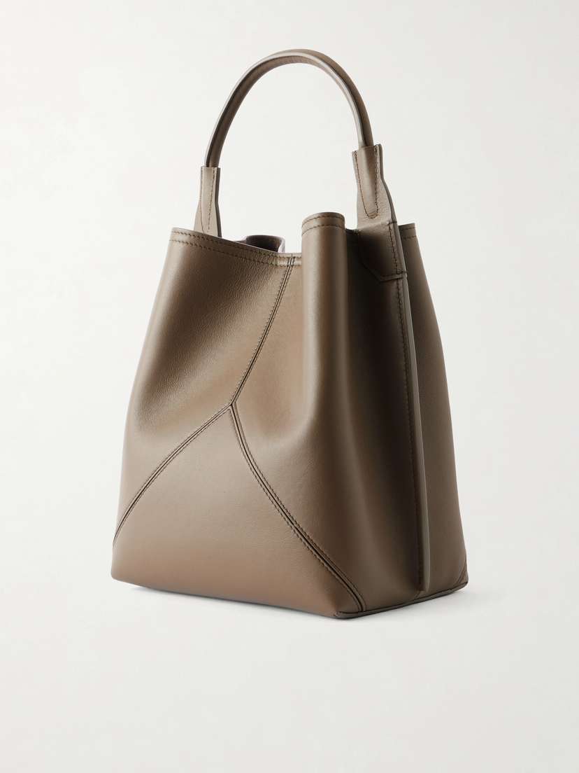 Victoria Beckham The Victoria Bucket Leather Shoulder Bag | Thumbnail 4