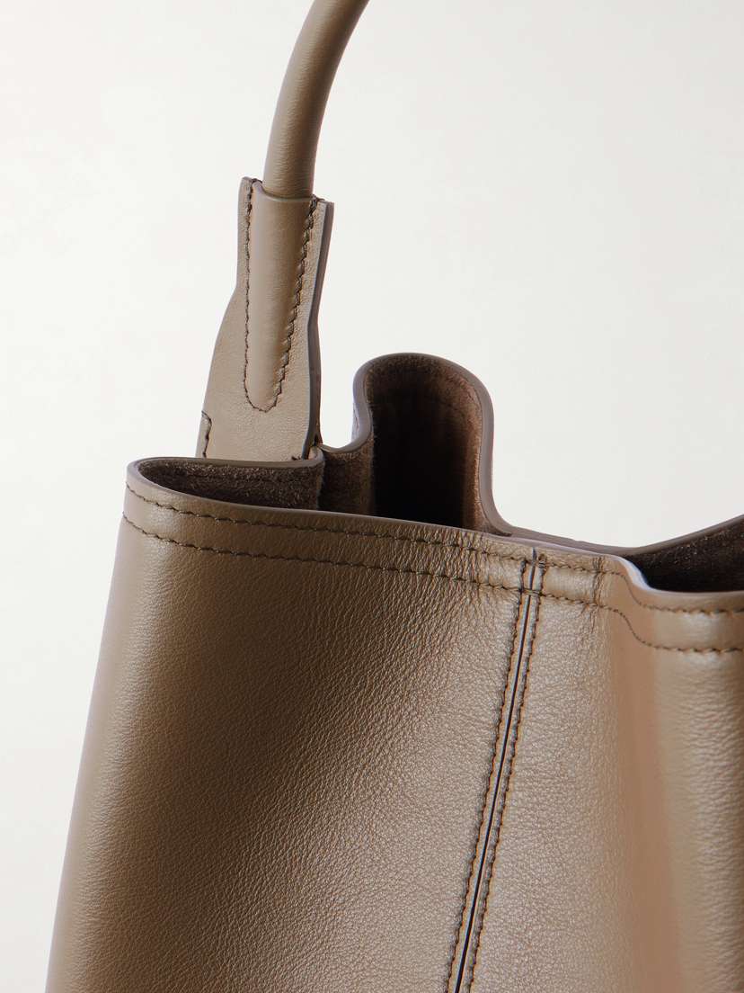 Victoria Beckham The Victoria Bucket Leather Shoulder Bag | Thumbnail 5