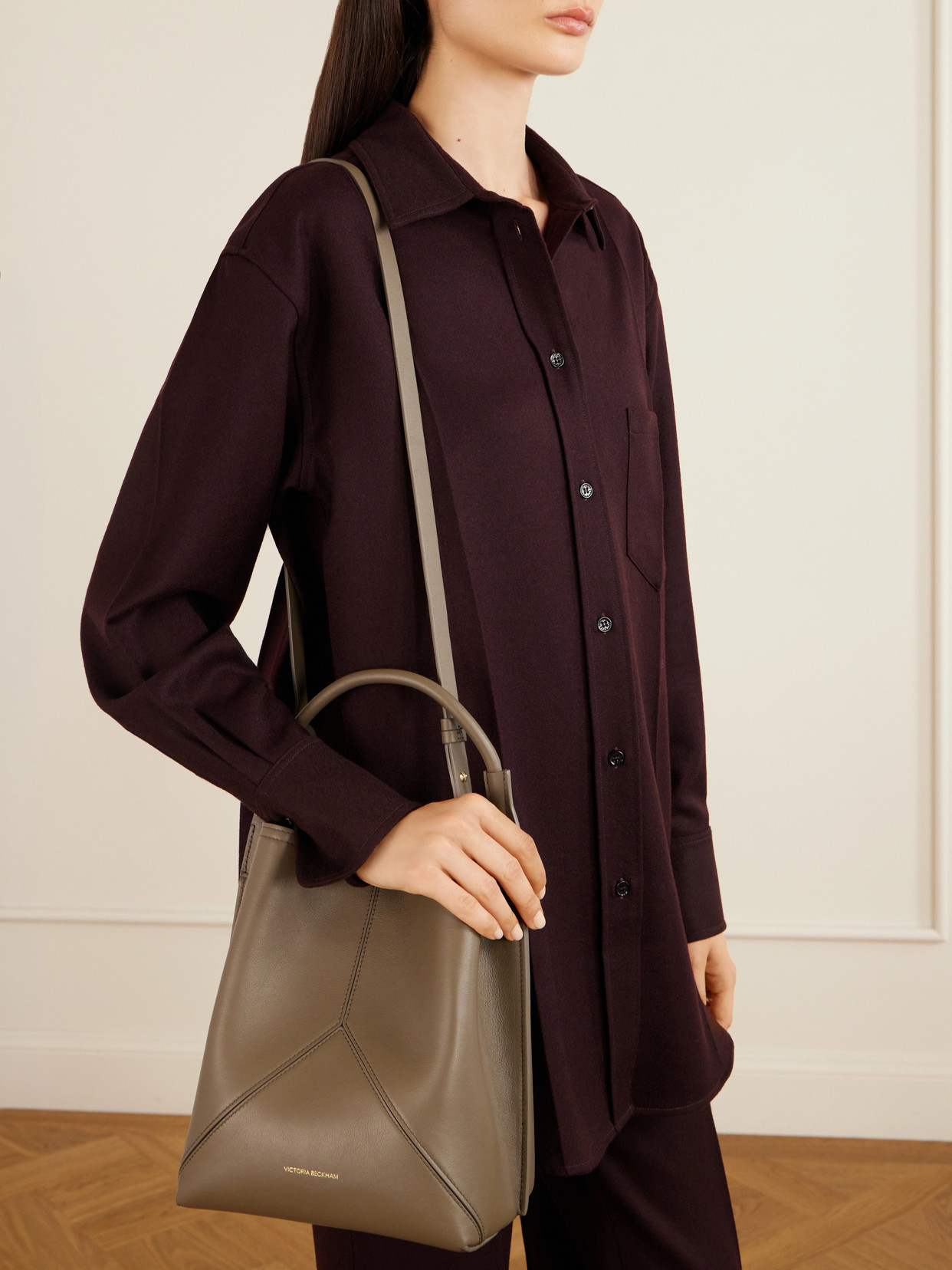 The Victoria Bucket Shoulder Bag