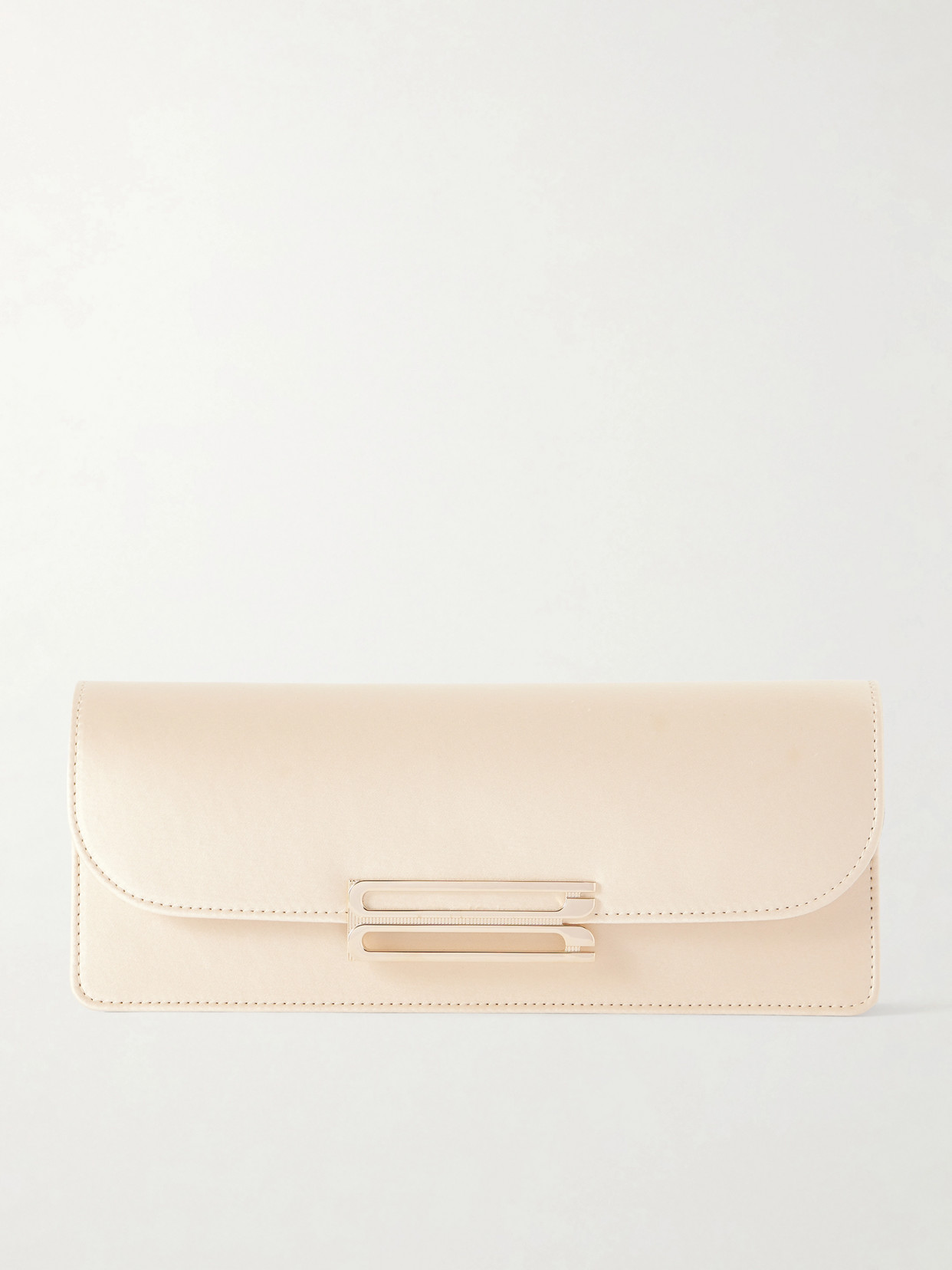 Victoria Beckham Dorian East-west Clutch In Orange