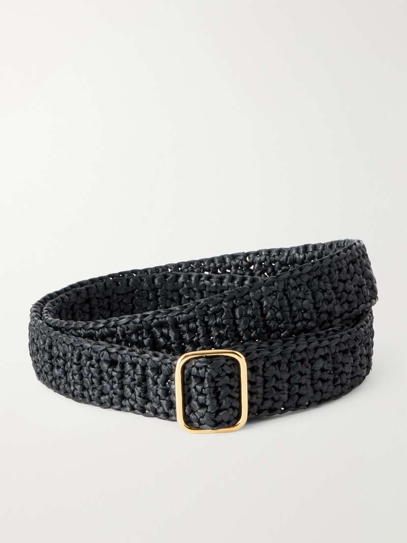 Déhanche Mako Raffia-effect Belt | Thumbnail 4