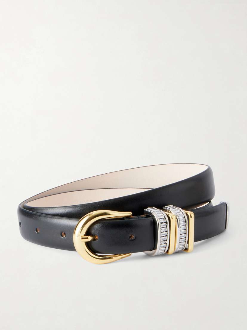 Déhanche Hollyhock Embellished Leather Belt | Thumbnail 4 Déhanche Hollyhock Embellished Leather Belt | Thumbnail 4