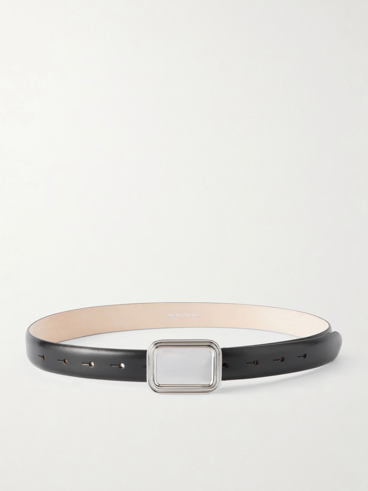 Cendrine leather belt