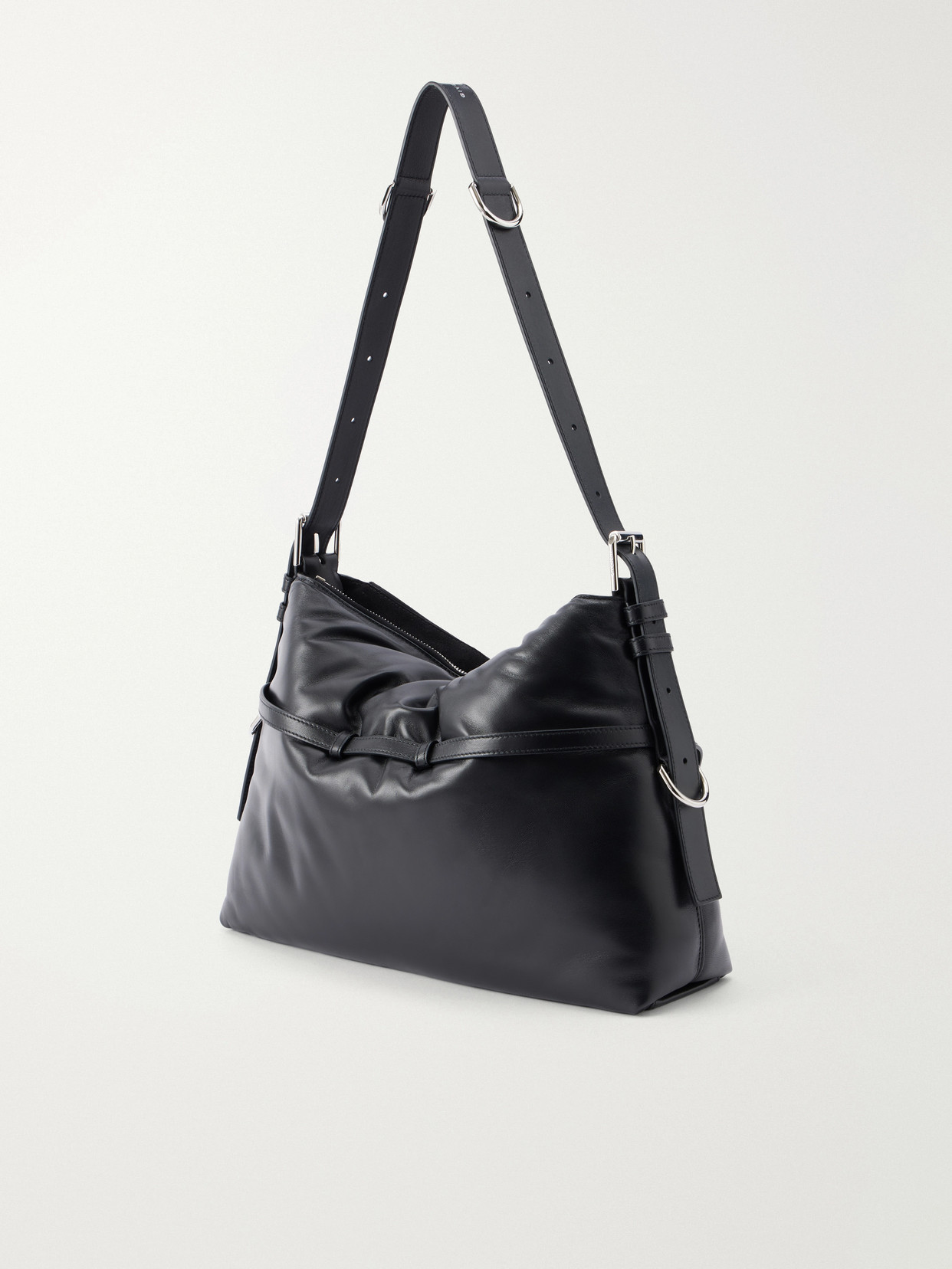 Voyou Bomber Buckle-Detailed Shoulder Bag