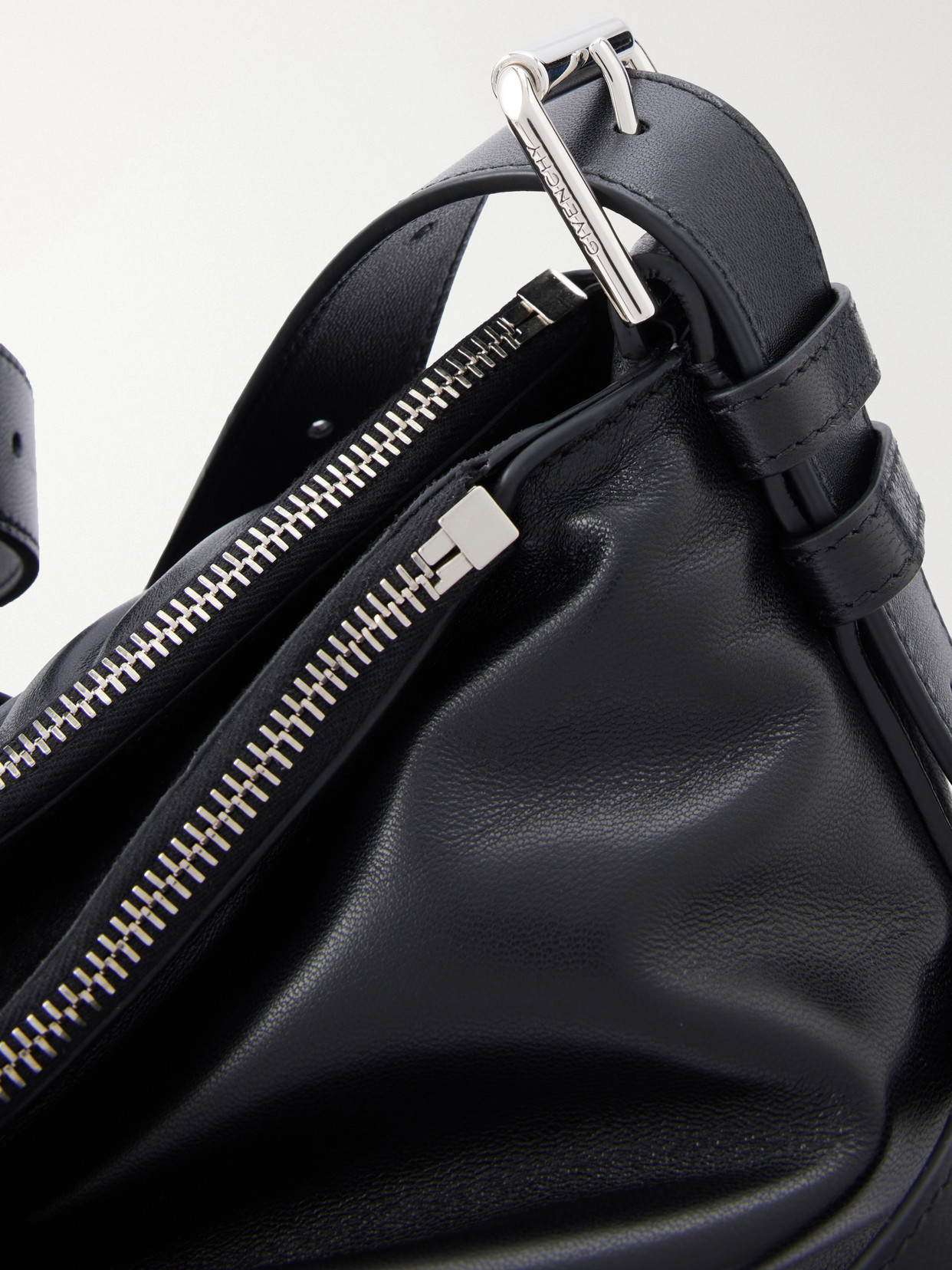 Voyou Bomber Buckle-Detailed Shoulder Bag