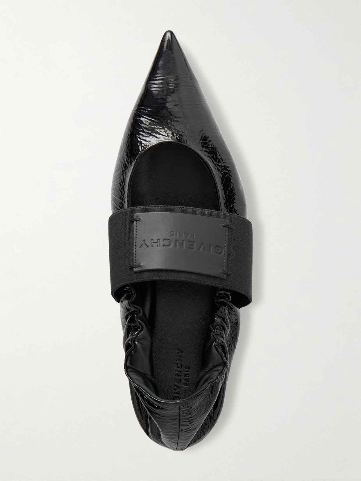 Givenchy Sophisticated Flat Shoes With Pointed Toe Design In Black