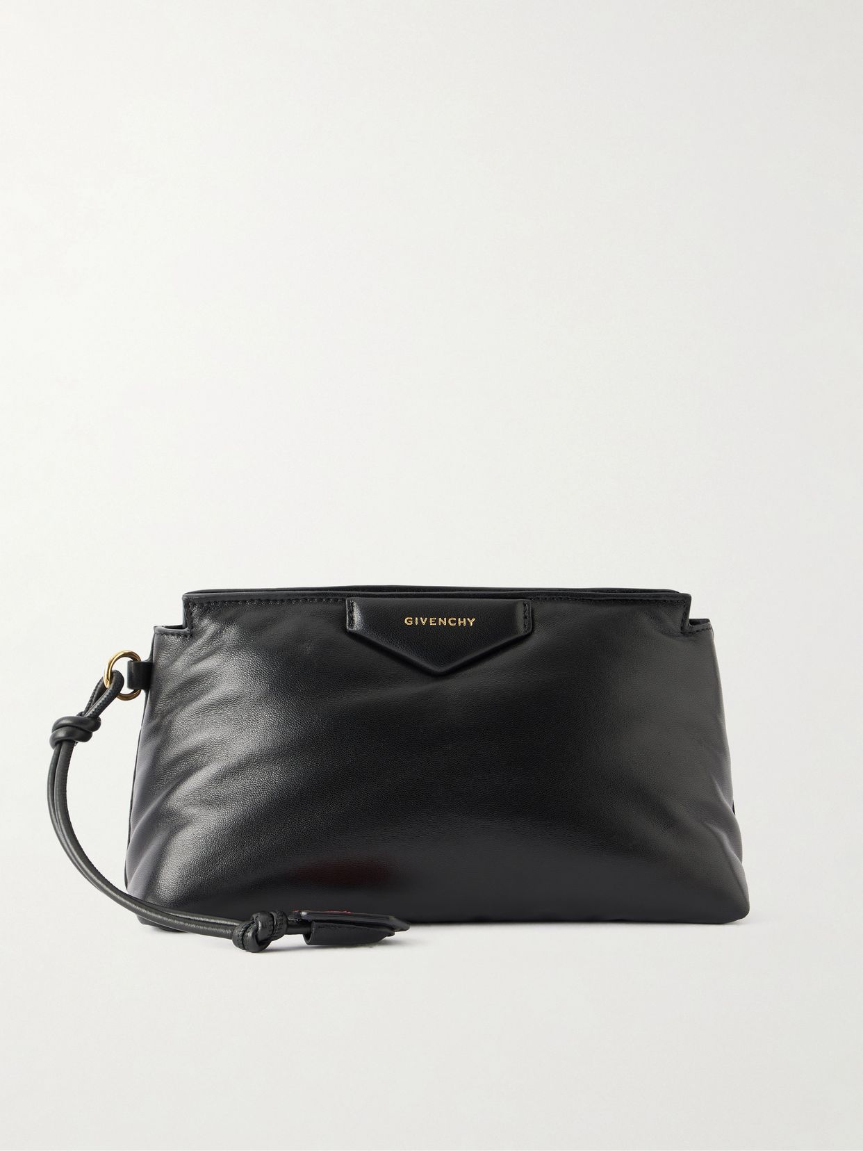 Antigona leather clutch