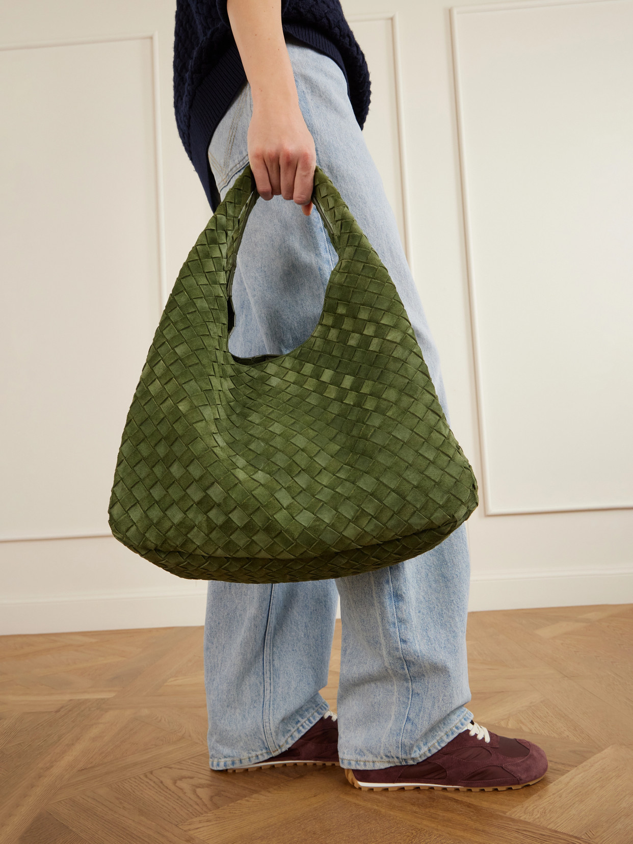 Campana Intrecciato Shoulder Bag