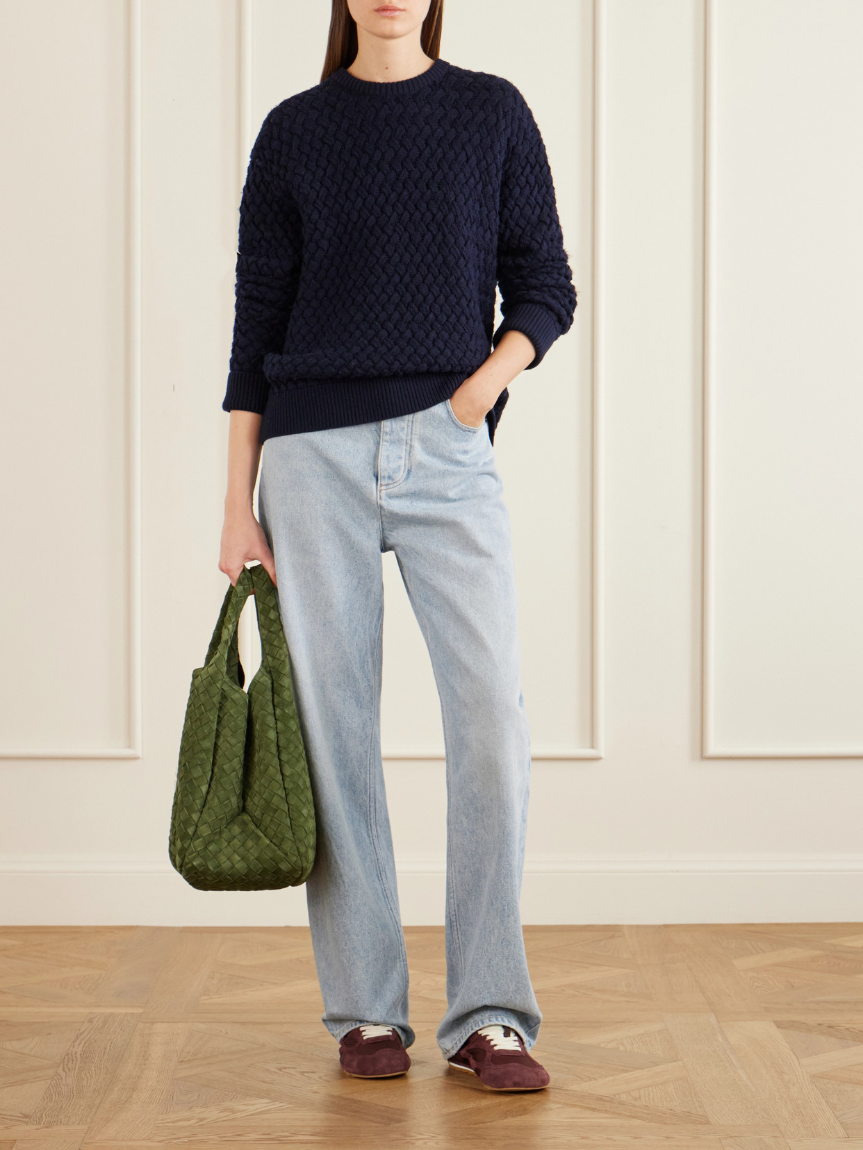 Campana Intrecciato Shoulder Bag