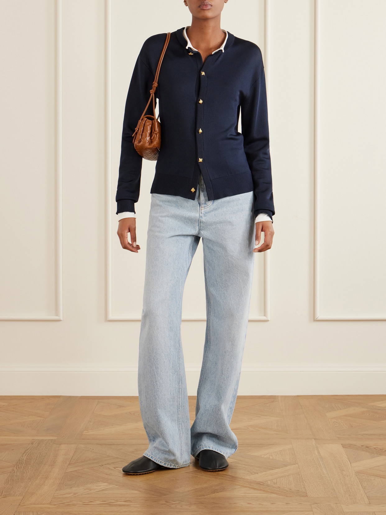 Notturno Intrecciato Shoulder Bag