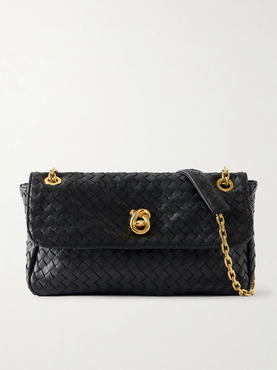 Madison Intrecciato leather shoulder bag