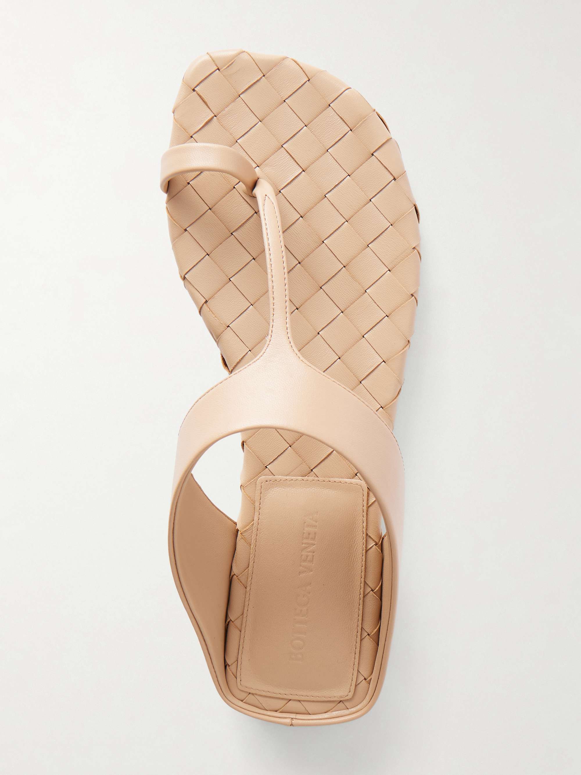 BOTTEGA VENETA Livia leather sandals | NET-A-PORTER