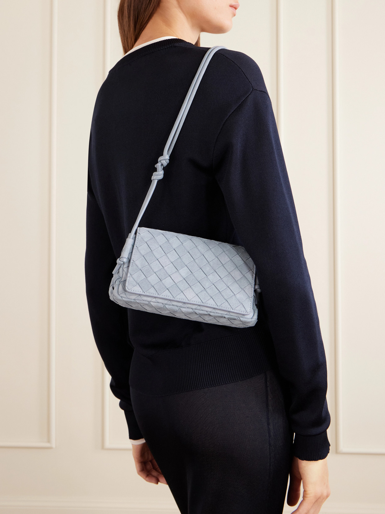 Notturno Intrecciato Shoulder Bag