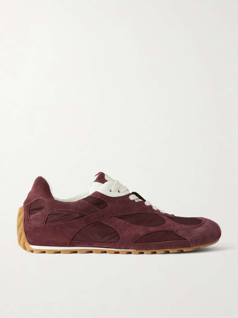 Bottega Veneta Orbit Flash Suede Sneakers