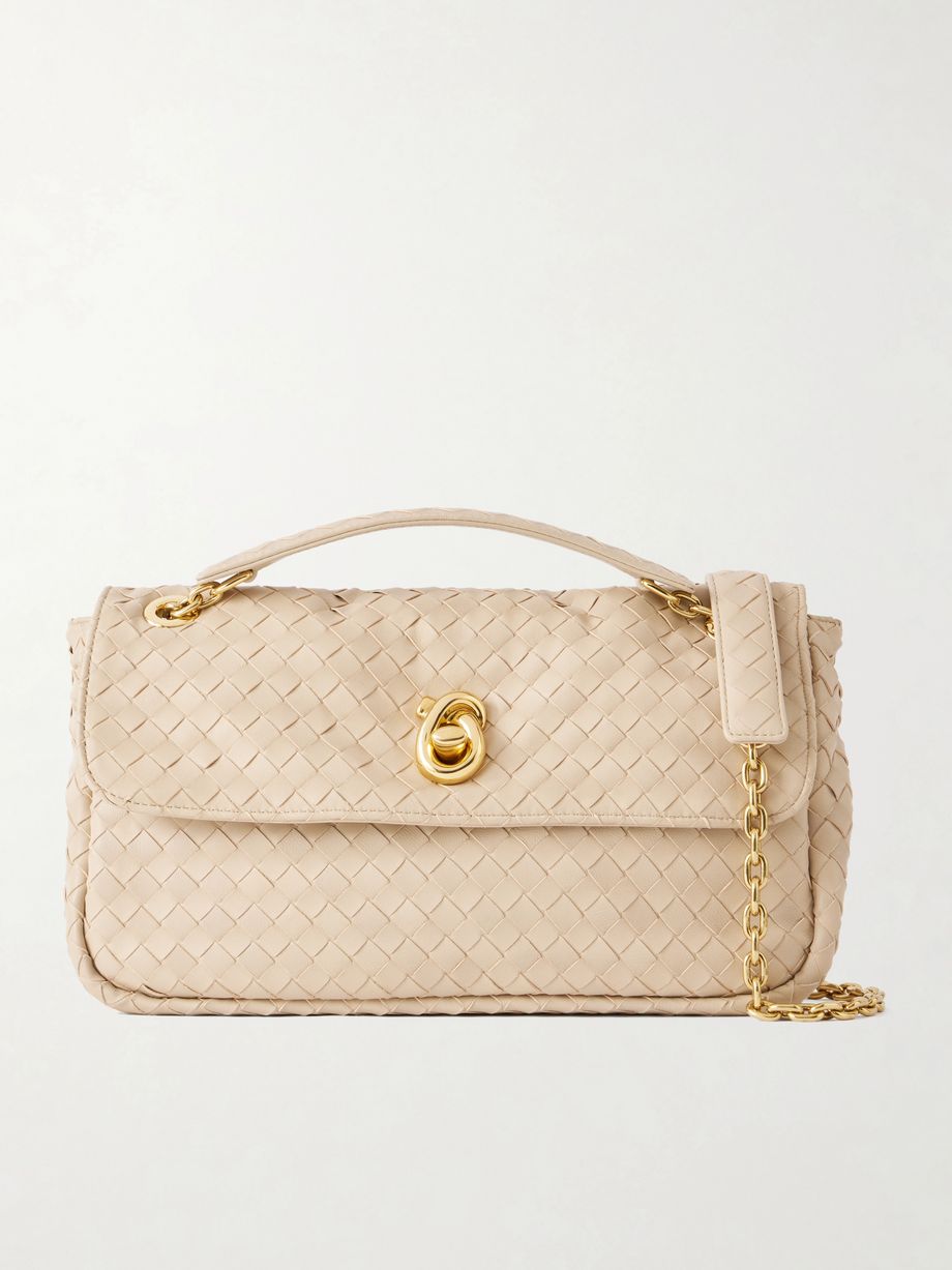 Madison Intrecciato leather shoulder bag