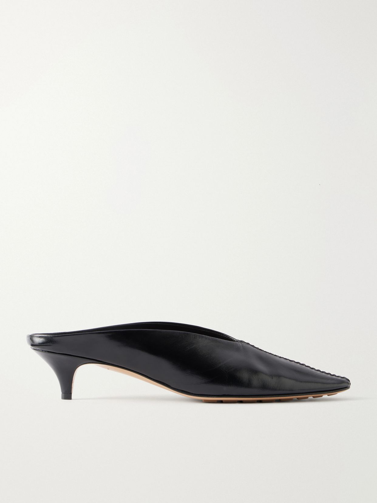 Vesta leather mules