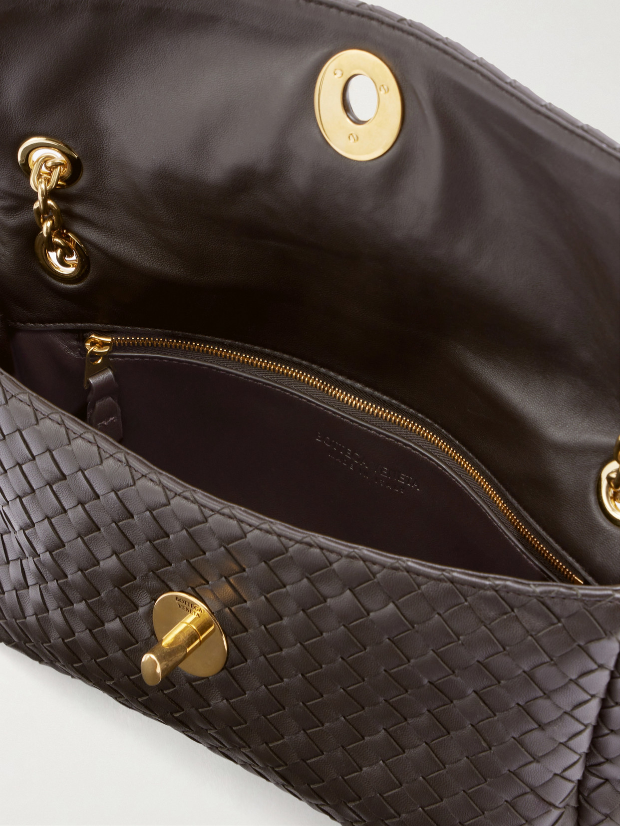 Madison Intrecciato Shoulder Bag