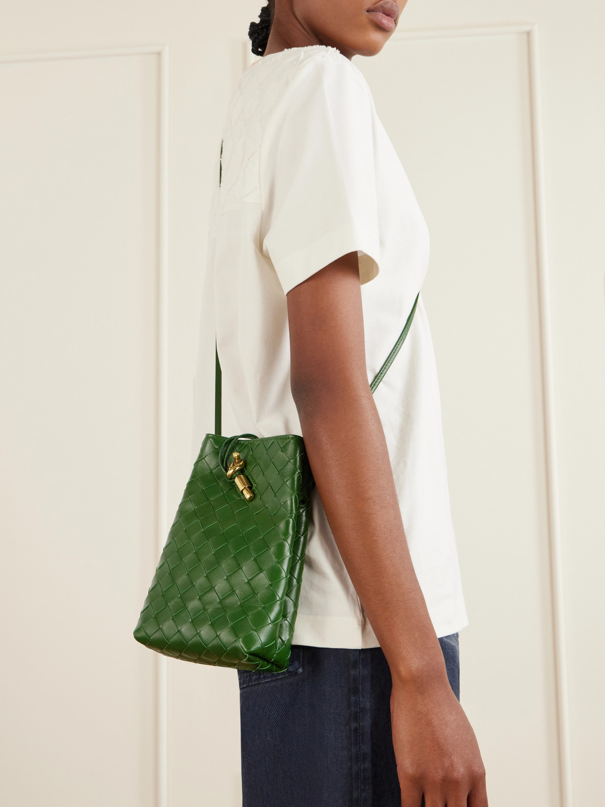 Knot Intrecciato Shoulder Bag