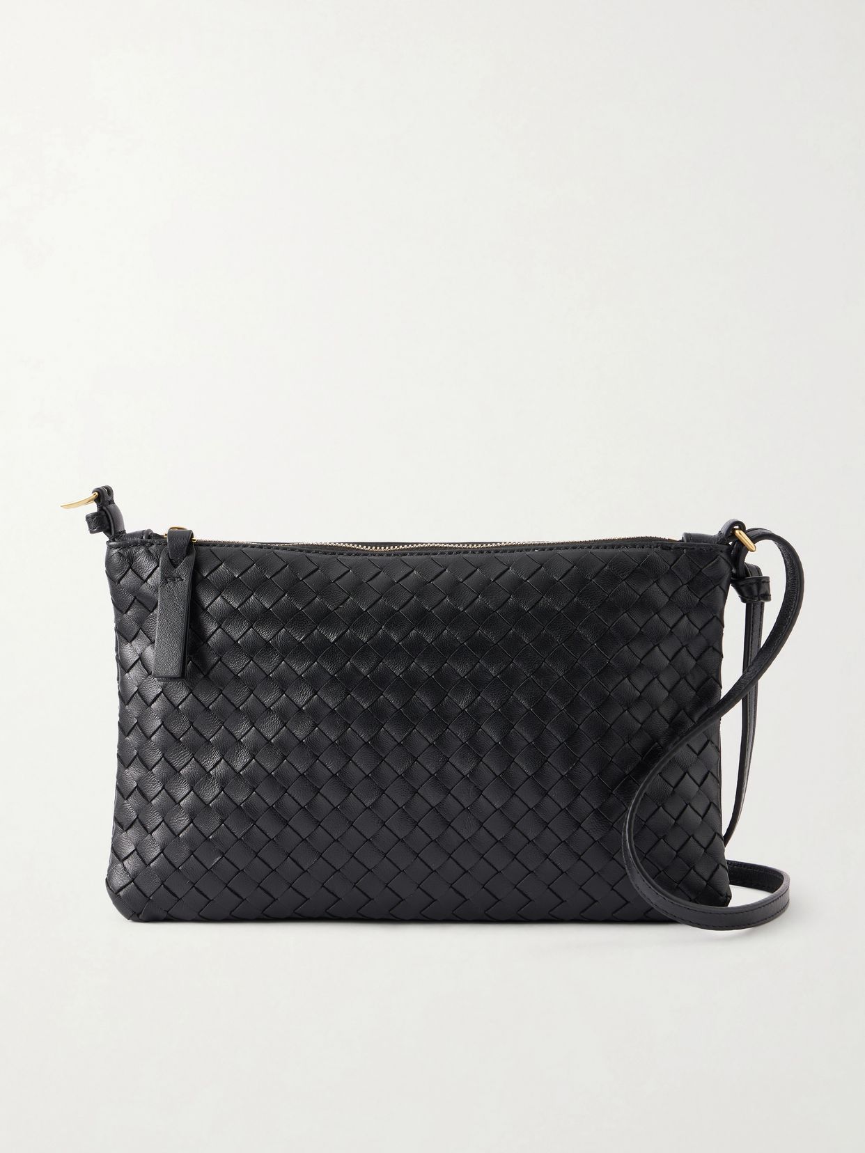 Gemellini Intrecciato leather shoulder bag