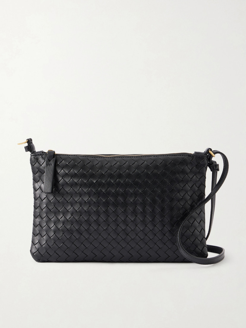 Gemellini Intrecciato leather shoulder bag