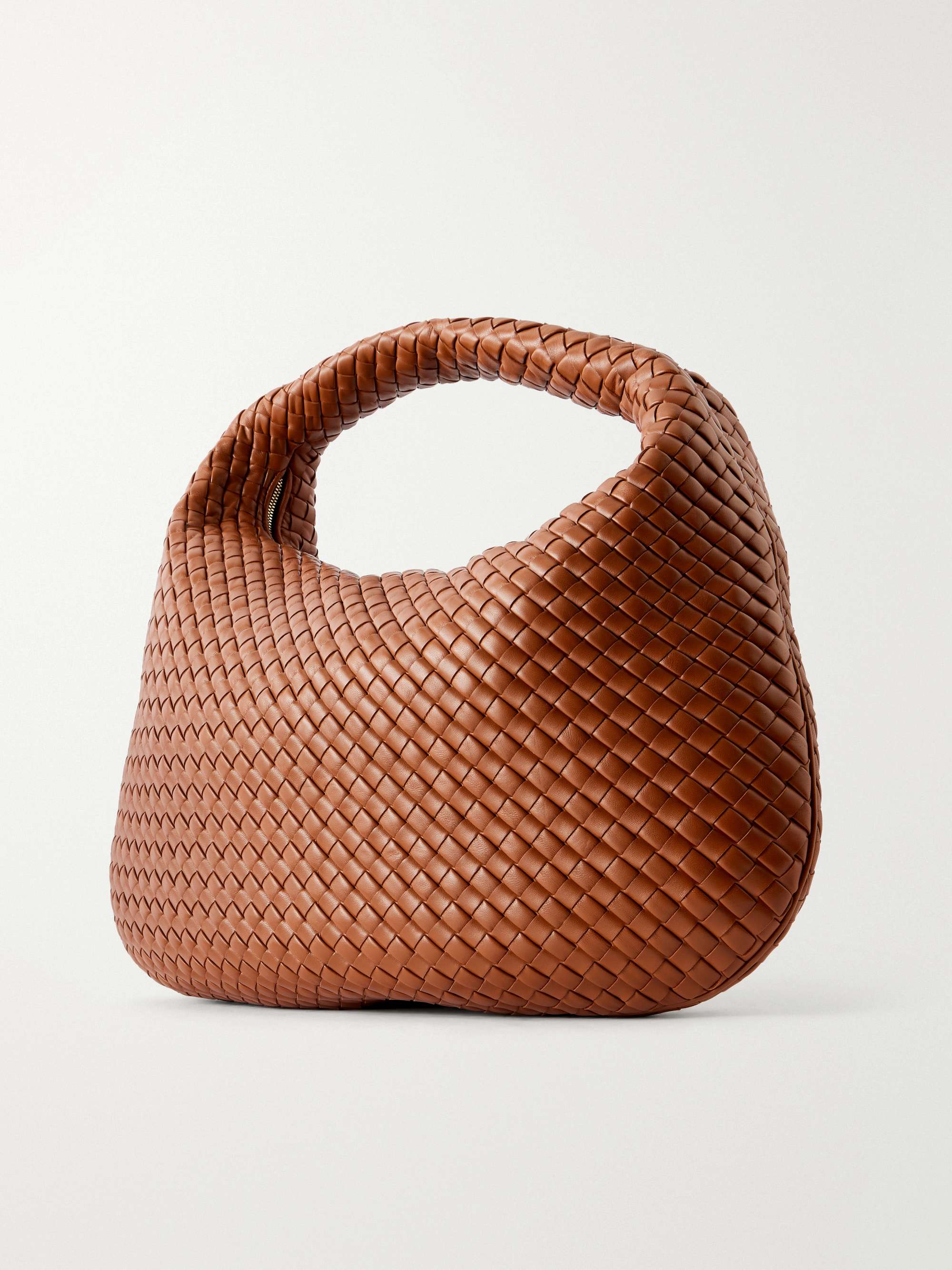 BOTTEGA VENETA Maxi Veneta Intrecciato leather shoulder bag | NET