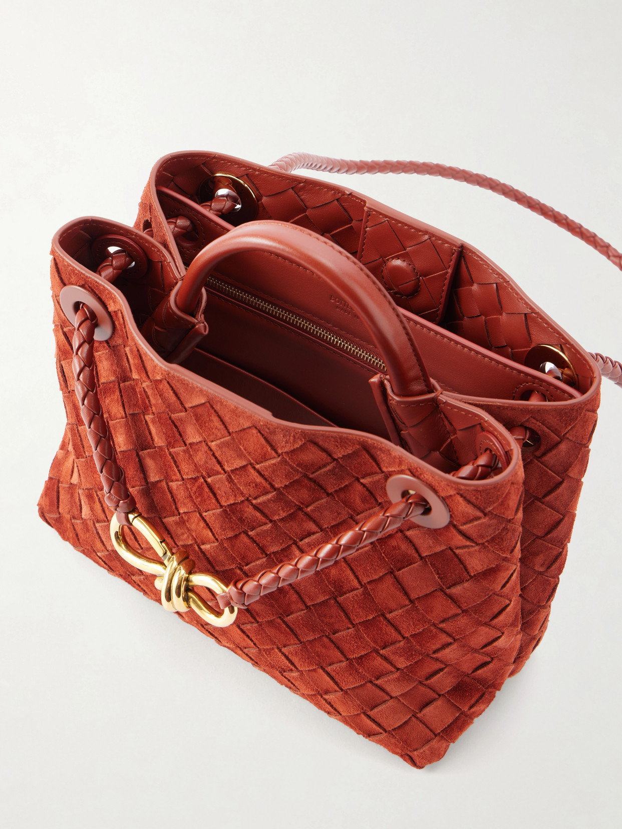 Andiamo Small Intrecciato Shoulder Bag