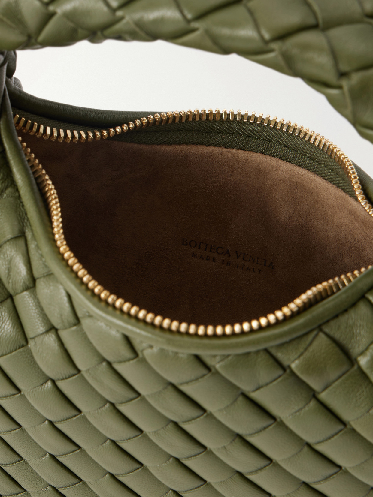 Baby Veneta Intrecciato Shoulder Bag