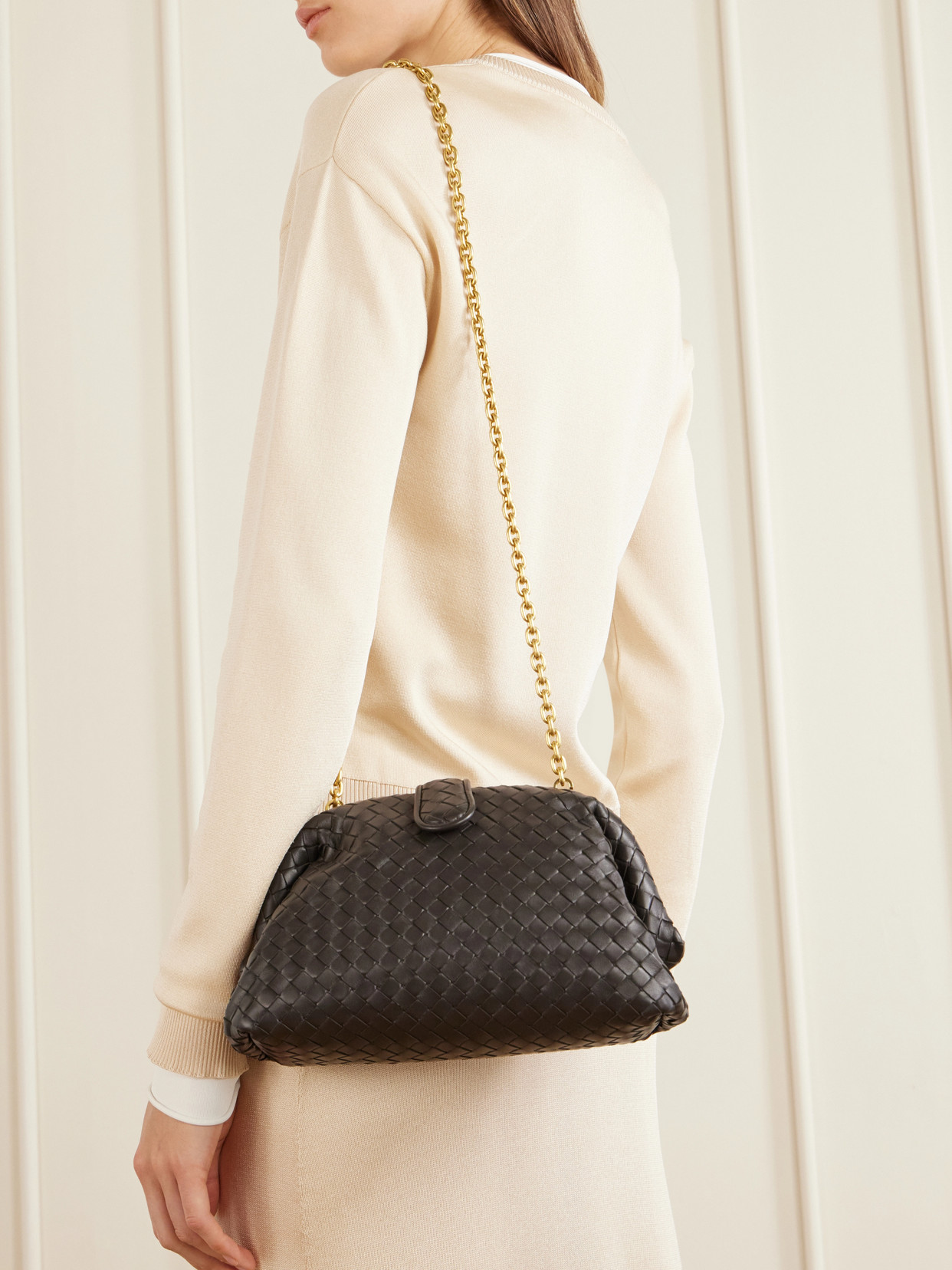 Lauren 1980 Intrecciato Shoulder Bag