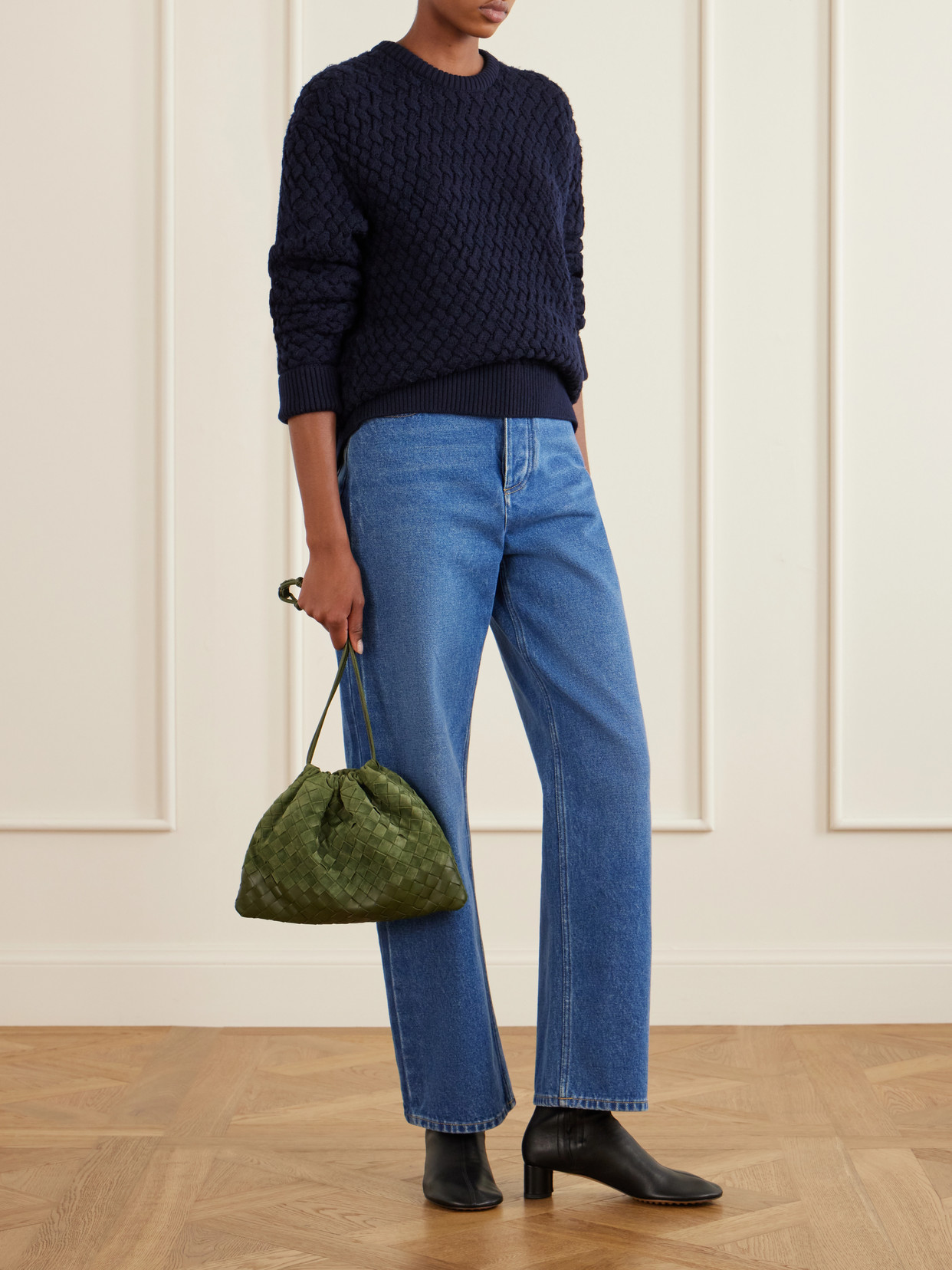 Dustbag Intrecciato Shoulder Bag