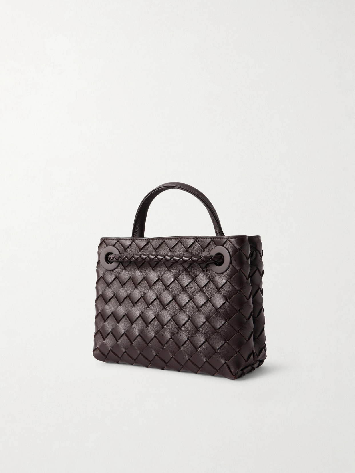 Mini Andiamo Intrecciato Leather Tote