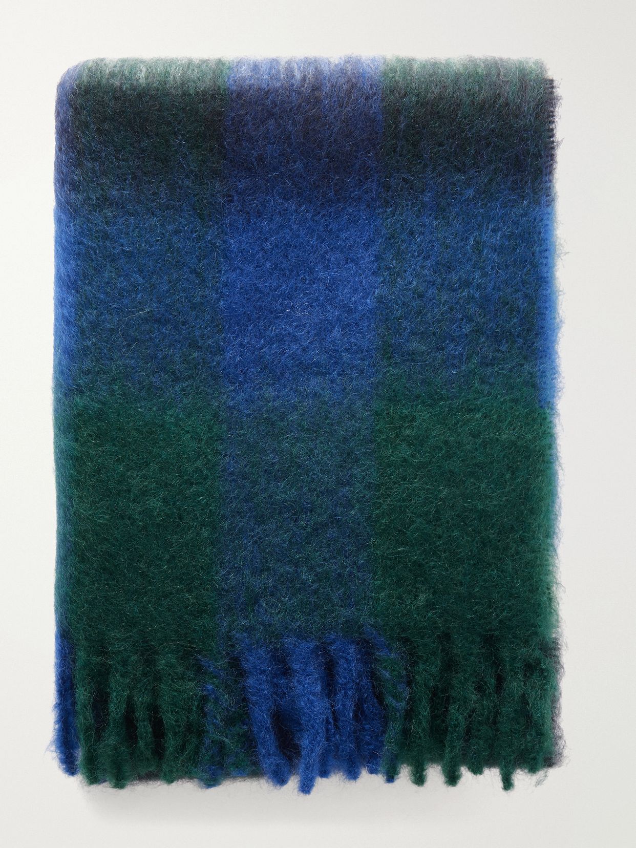 uma mohair and wool blend scarf
