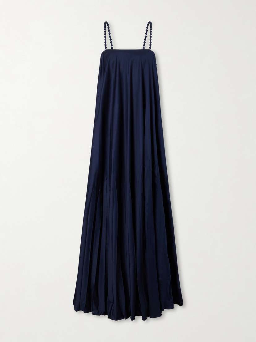 ANDRES OTALORA Asali Contigo Cotton-poplin Maxi Dress