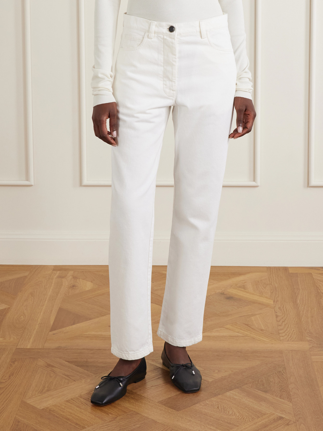 The Dan Mid-Rise Straight-Leg Jeans